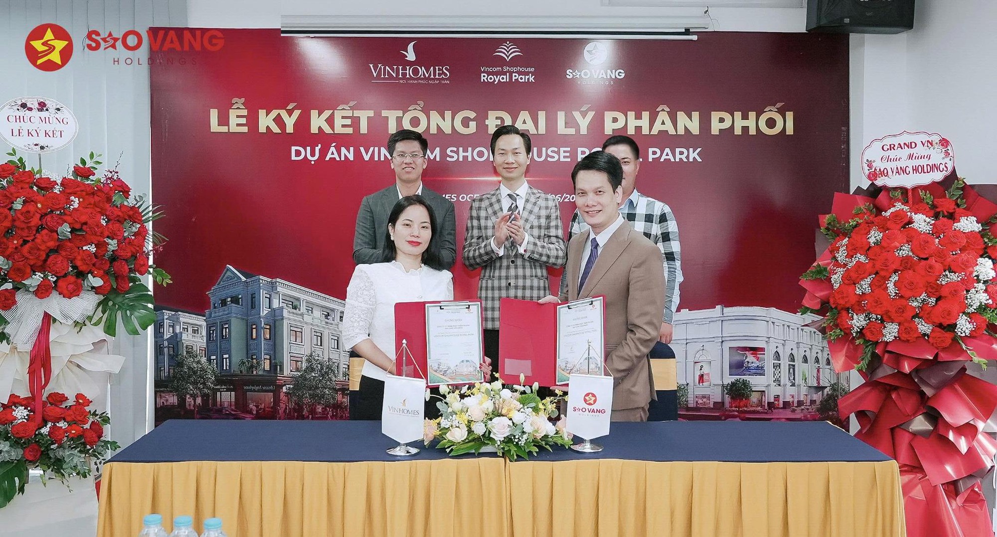 Sao Vàng Holdings – Đại lý chiến lược hạng Vàng của Vinhomes - Ảnh 1