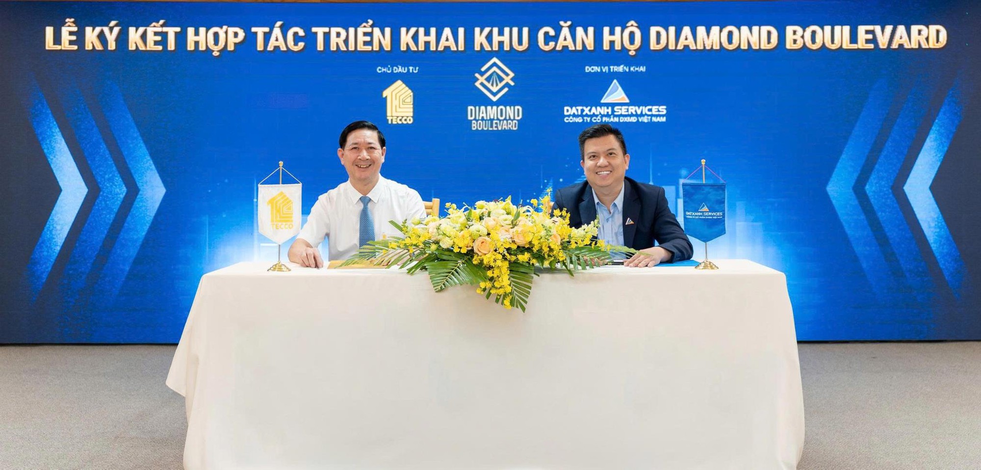 Tecco Group & DXMD Vietnam ký kết hợp tác triển khai khu căn hộ Diamond Boulevard - Ảnh 1