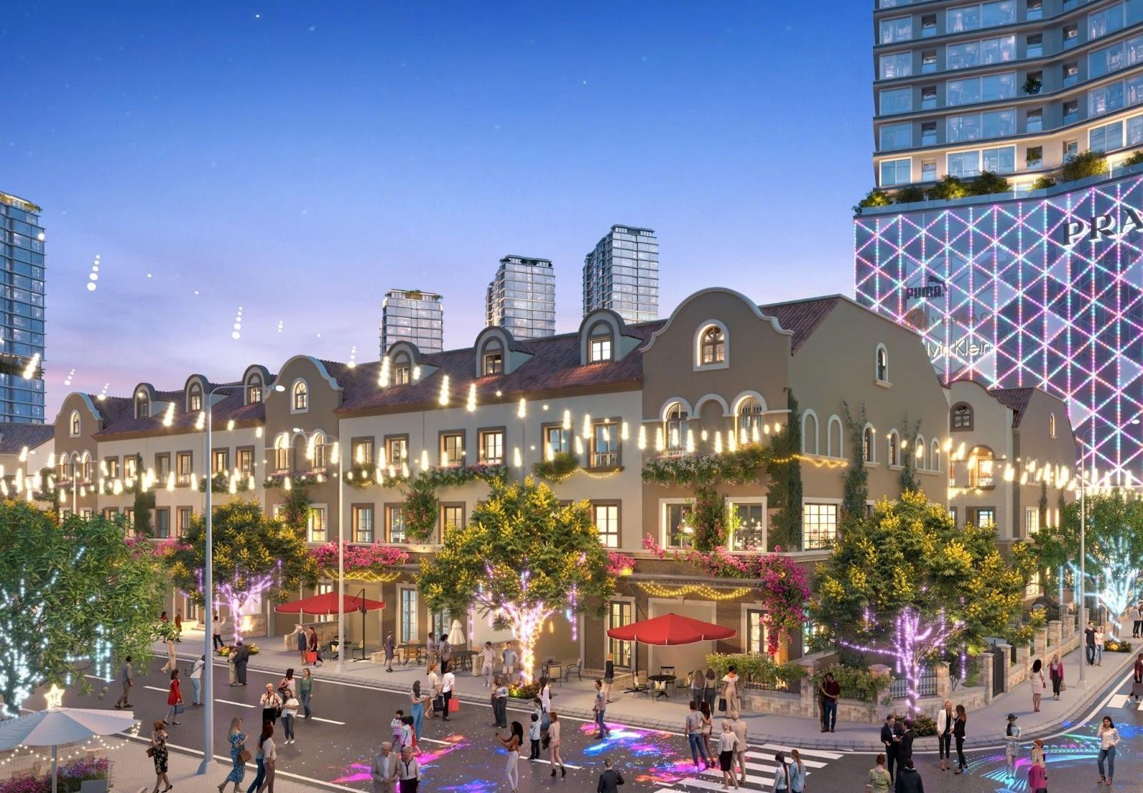 Hình thành tuyến phố thương mại nội khu đầu tiên tại Vista Nam An Khánh - Ảnh 1