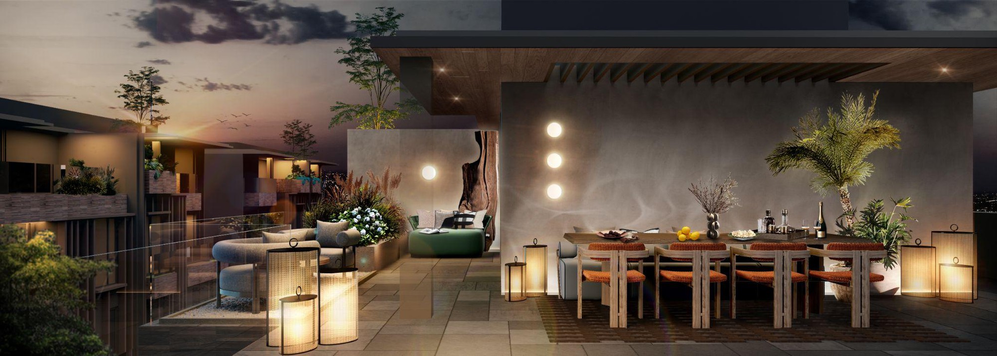 Garden Villa The Fullton Edition: Không gian sống giữa thiên nhiên đa tầng - Ảnh 1