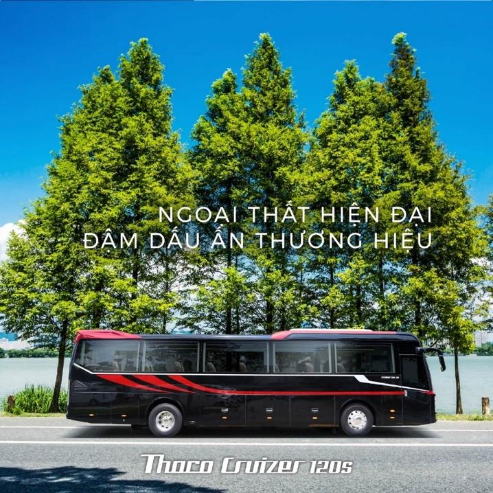 Ra mắt xe ghế ngồi cao cấp THACO Cruizer 120S thế hệ mới phiên bản 29 chỗ - Ảnh 1