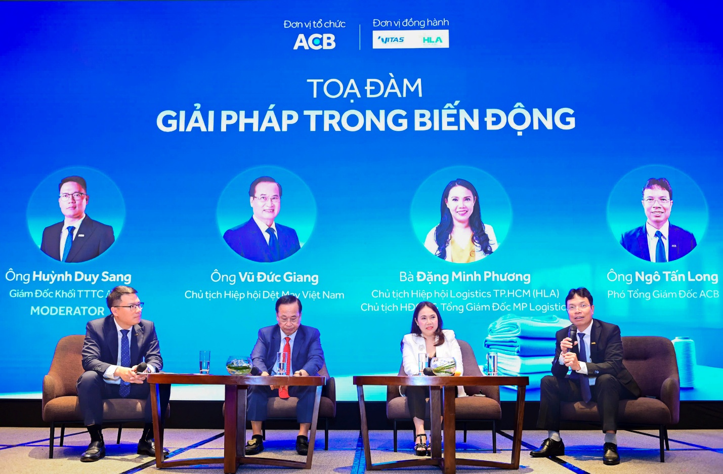 ACB khẳng định cam kết hỗ trợ doanh nghiệp tại “Hội nghị Ngành dệt may và chuỗi cung ứng – Giải pháp trong biến động” - Ảnh 3