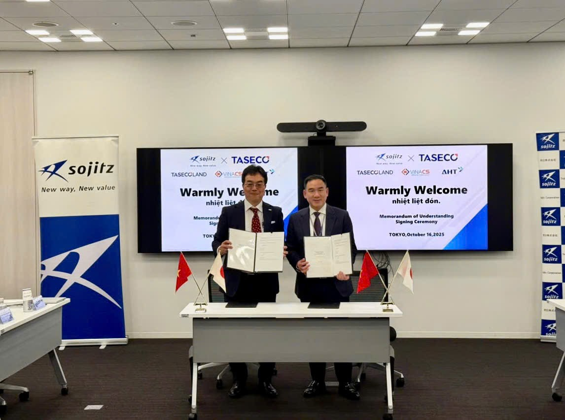 Sau CapitaLand và Sunset, Taseco tiếp tục hợp tác chiến lược với Tập đoàn Sojitz (Nhật Bản) - Ảnh 2
