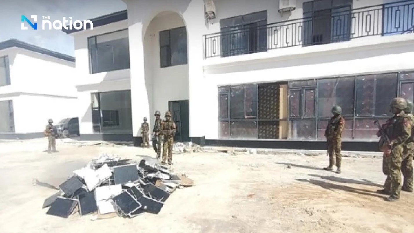 Quân đội Myanmar đột kích sào huyệt lừa đảo trực tuyến, bắt hơn 2.000 người - Ảnh 3