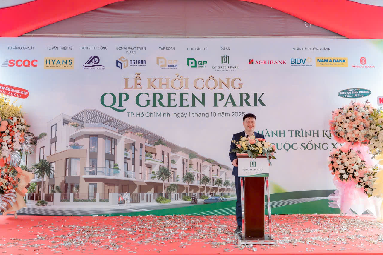 Lễ khởi công QP Green Park: Hành trình khởi tạo cuộc sống xanh - Ảnh 2