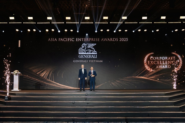 Generali Việt Nam lập “hat-trick” 03 giải thưởng tại Asia Pacific Enterprise Awards 2025 - Ảnh 2