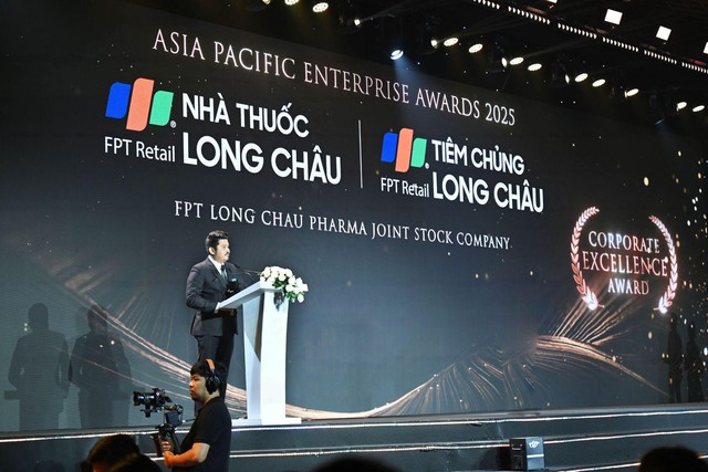 Long Châu nhận giải thưởng “Doanh nghiệp xuất sắc châu Á” - Ảnh 2