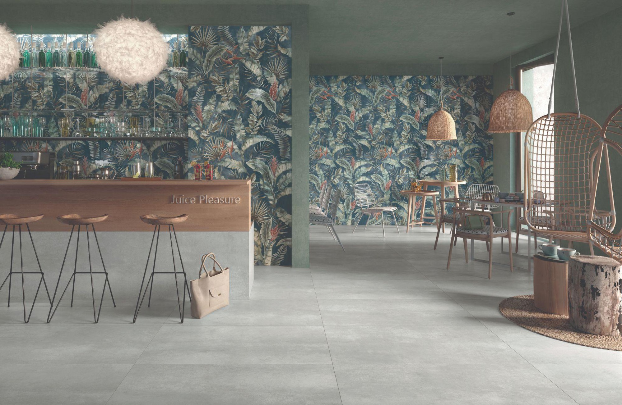 Gạch khổ lớn tiếp tục khuấy đảo sự kiện nội thất thường niên - Ảnh 2