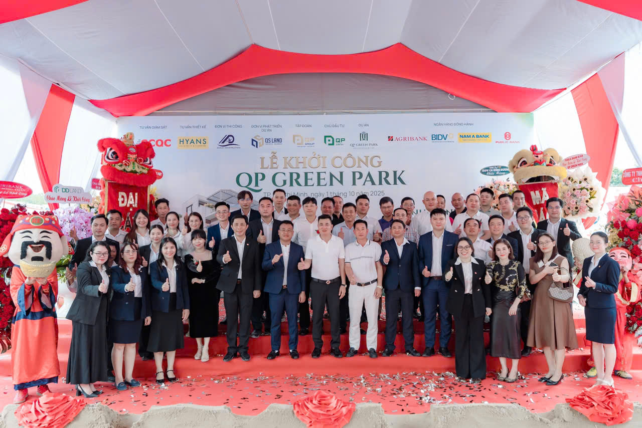 Lễ khởi công QP Green Park: Hành trình khởi tạo cuộc sống xanh - Ảnh 3