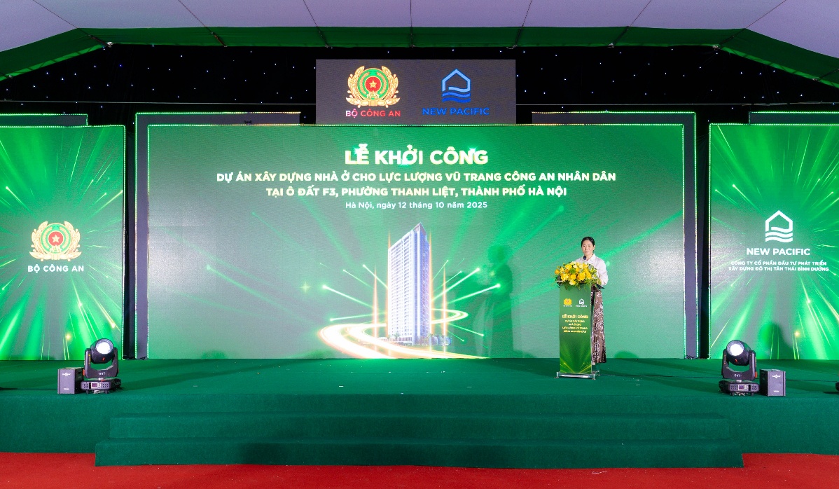 Khởi công dự án nhà ở Công an nhân dân F3 Thanh Liệt - Ảnh 3