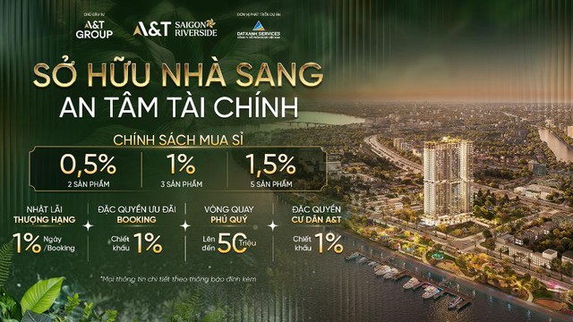 52 triệu/m² - Khởi đầu hành trình đầu tư thông minh cùng A&T Saigon Riverside - Ảnh 3