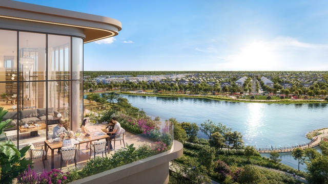 Khám phá căn hộ tiêu chuẩn resort 5 sao tầm view trực diện Hồ Thiên Nga vừa được Ecopark ra mắt - Ảnh 4