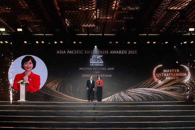 Generali Việt Nam lập “hat-trick” 03 giải thưởng tại Asia Pacific Enterprise Awards 2025 - Ảnh 4