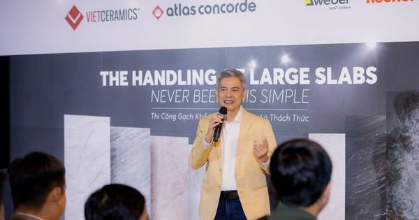 Vietceramics: Bước đi chiến lược với “lá bài” Gạch Khổ Lớn