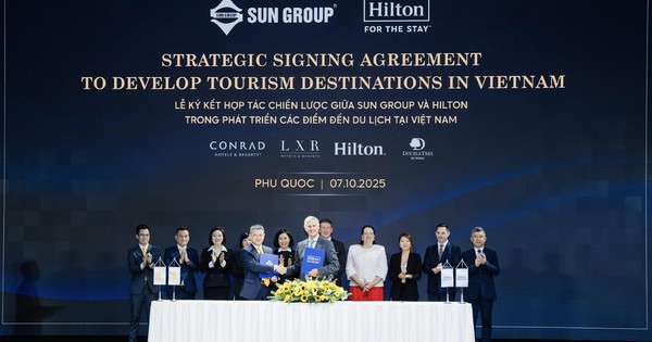 Sun Group ký kết hợp tác chiến lược cùng Hilton chuẩn bị hạ tầng lưu trú cho APEC 2027