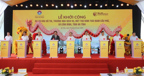T&T Group của Bầu Hiển khởi công Khu đô thị sinh thái 50 ha tại Hà Tĩnh