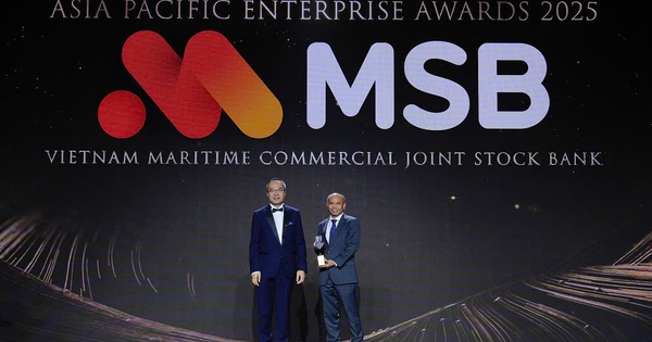 MSB - “Doanh nghiệp xuất sắc châu Á” và “Thương hiệu truyền cảm hứng”