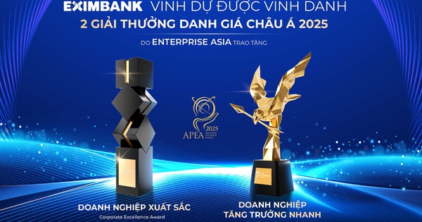 EXIMBANK ghi dấu ấn với hai giải thưởng lớn tại APEA 2025