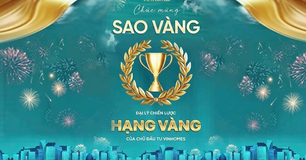 Sao Vàng Holdings – Đại lý chiến lược hạng Vàng của Vinhomes