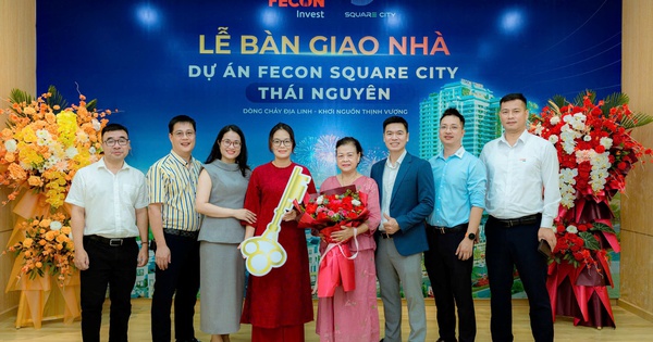 Lễ bàn giao shophouse đầu tiên tại dự án FECON Square City tại Vạn Xuân, Thái Nguyên