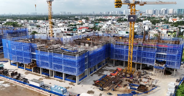 Thực tế thi công Khải Hoàn Prime: Nỗ lực về đích đúng cam kết