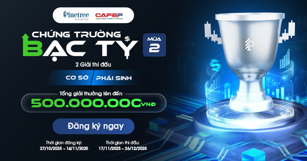 “Chứng Trường Bạc Tỷ” mùa 2 – Đấu trường đầu tư đỉnh cao với tổng giải thưởng 500 triệu đồng