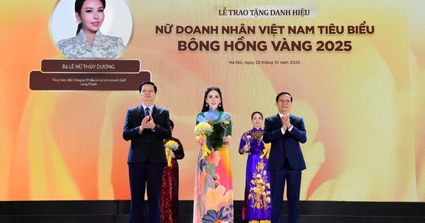 Bà Lê Nữ Thùy Dương - “Bông Hồng Vàng” 2025 và hành trình cùng KN Holdings