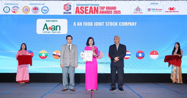 Gạo Sạch Aan xuất sắc đạt Top 10 Thương hiệu Uy tín hàng đầu ASEAN 2025