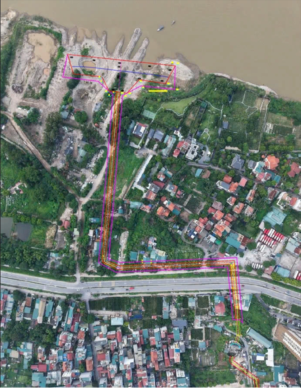 Khu nhà giàu Ciputra sắp hết khổ vì ngập nước khi dự án thoát nước 178 tỷ đồng sắp được xây dựng - Ảnh 1