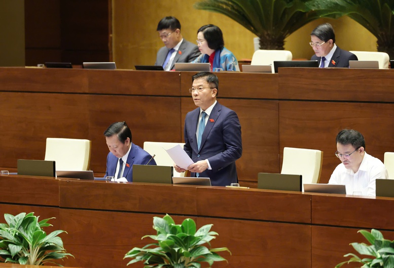 Phó Thủ tướng Lê Thành Long: Nợ công thấp hơn nhiều giới hạn quy định; chi đầu tư phát triển sẽ chiếm 40% - Ảnh 4