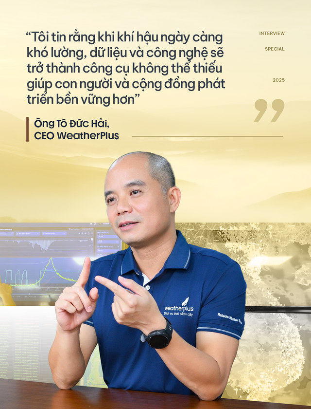 Nền kinh tế thiệt hại hàng chục nghìn tỷ mỗi năm vì bão lũ, một DN Việt dùng dữ liệu và công nghệ "bắt mạch ông trời" - Ảnh 3