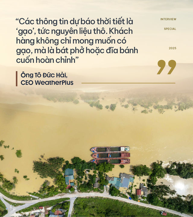 Nền kinh tế thiệt hại hàng chục nghìn tỷ mỗi năm vì bão lũ, một DN Việt dùng dữ liệu và công nghệ "bắt mạch ông trời" - Ảnh 5