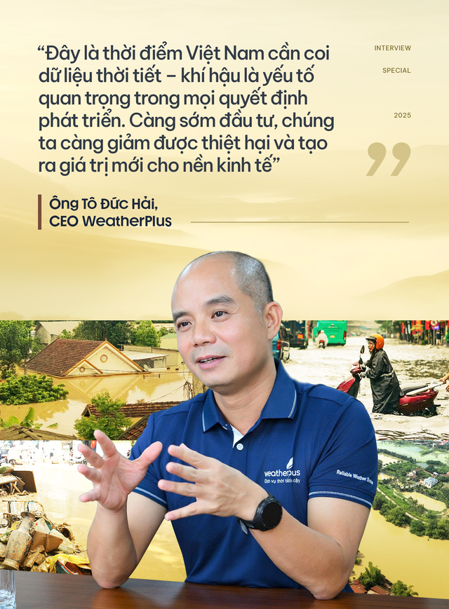Nền kinh tế thiệt hại hàng chục nghìn tỷ mỗi năm vì bão lũ, một DN Việt dùng dữ liệu và công nghệ "bắt mạch ông trời" - Ảnh 11