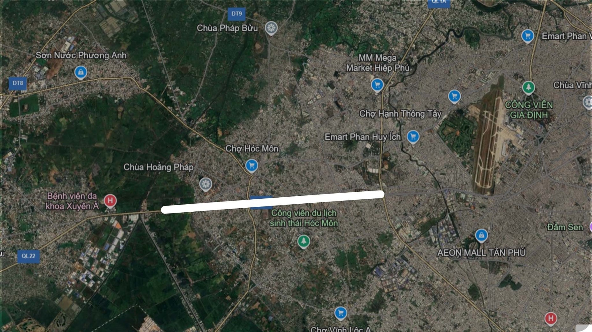 TP.HCM chuẩn bị thu hồi đất của hơn 1.300 hộ dân để khởi công mở rộng tuyến đường QL 22 thành 10 làn xe, xây 7 cầu vượt trong năm 2026 - Ảnh 1