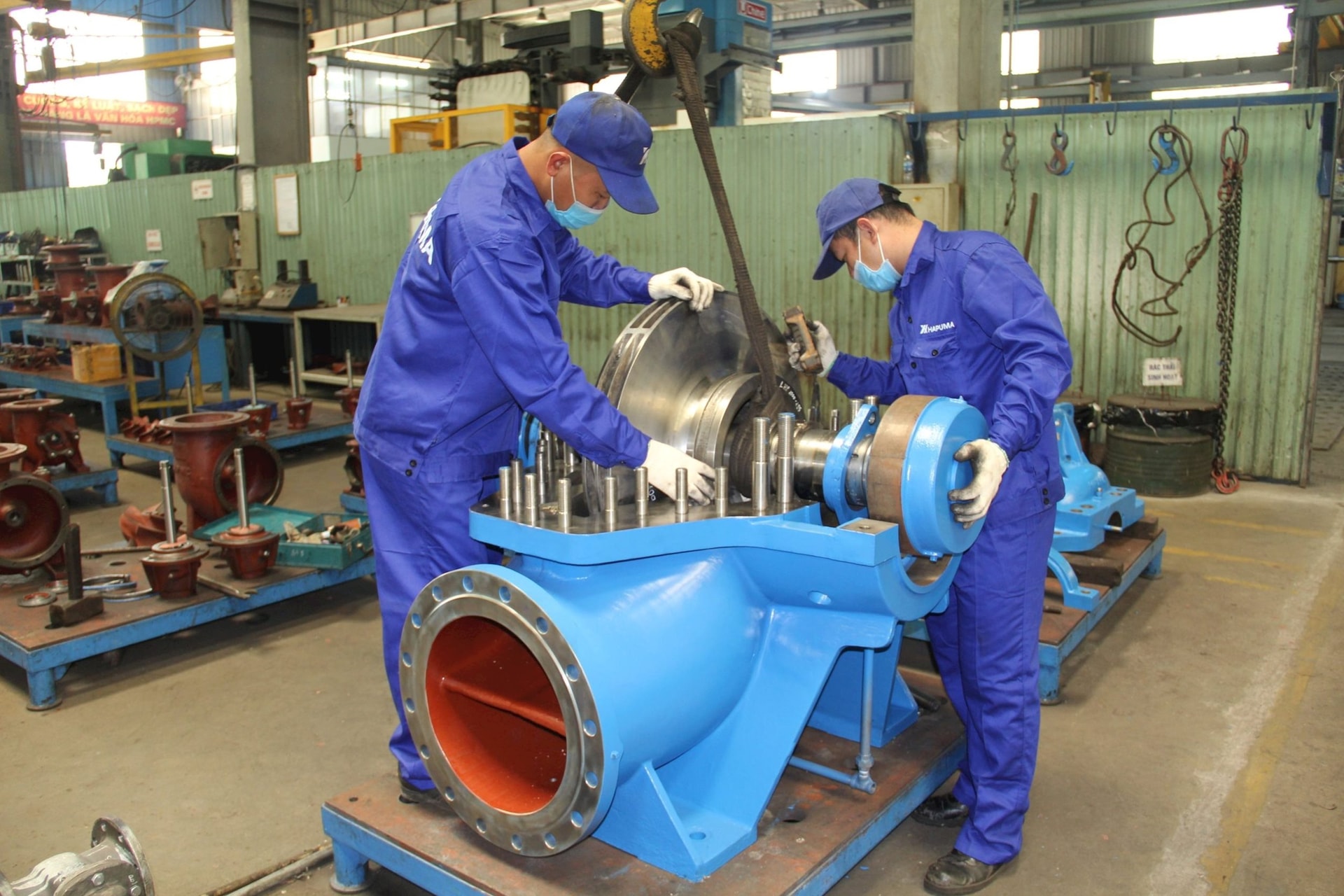 Doanh nghiệp chế tạo bơm lớn nhất Việt Nam chuẩn bị phát hành cổ phiếu thưởng tỷ lệ 50% - Ảnh 1
