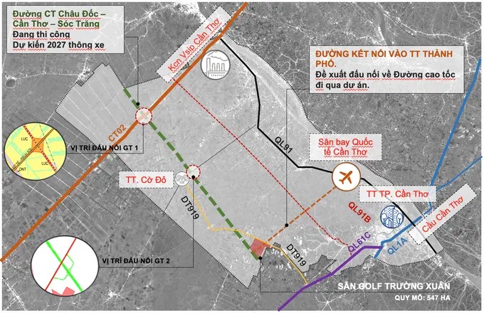 Tập đoàn Hoàng Gia đề xuất làm dự án khu phức hợp đô thị sân golf rộng hơn 760ha tại "thủ phủ miền Tây Nam Bộ" - Ảnh 1