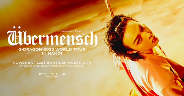 VPBank là Nhà tài trợ danh xưng của sự kiện âm nhạc đình đám G-DRAGON 2025 WORLD TOUR [Übermensch] IN HANOI presented by VPBANK