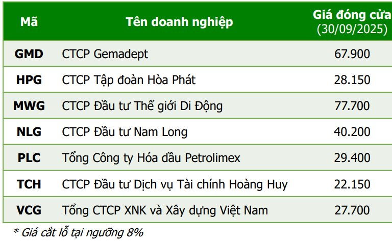 CTCK điểm tên 7 cổ phiếu nền tảng cơ bản tốt, dự kiến KQKD quý 3/2025 tích cực phù hợp để "xuống tiền" trong tháng 10 - Ảnh 1