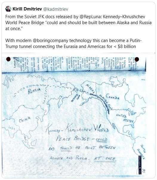 Từ giấc mơ 150 năm đến 'Đường hầm Putin–Trump': Nga gọi tên Elon Musk trong siêu dự án, ông Trump nói gì? - Ảnh 3