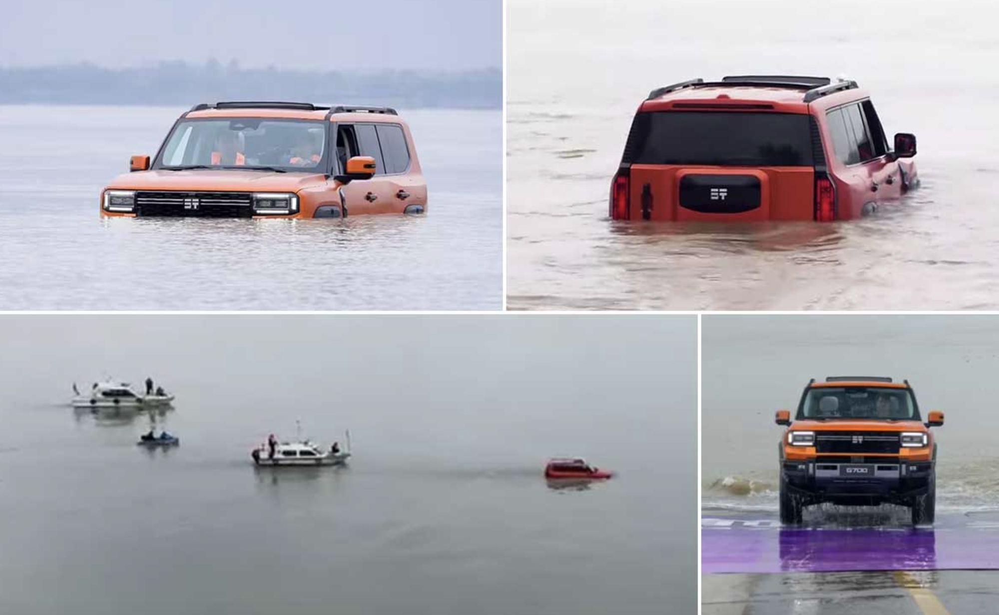 Chỉ có thể là Trung Quốc: Vừa ra mắt ô tô có khả năng lội nước chưa từng có, băng qua sông sâu với dòng chảy 5-10km/h, nhận ngay 10.000 đơn đặt hàng - Ảnh 2