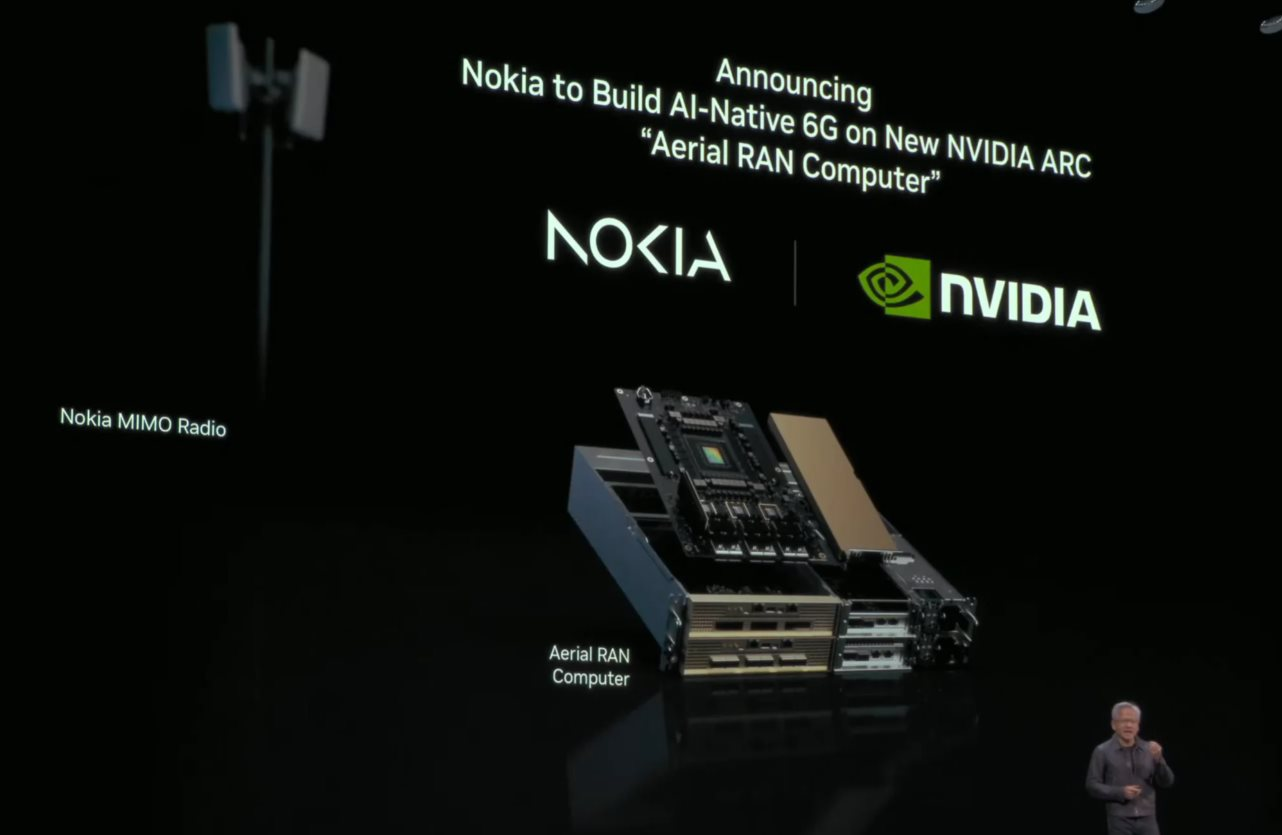 Nvidia đổ 1 tỷ USD vào Nokia, cổ phiếu tăng vọt 22% - Ảnh 1
