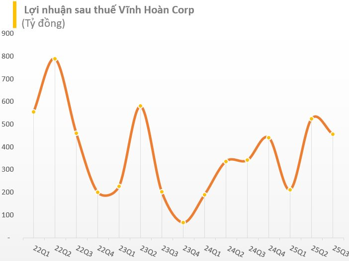 Quý 3/2025: "Nữ hoàng" cá tra Vĩnh Hoàn báo lãi tăng vọt 35%, "thoái" hơn trăm tỷ loạt cổ phiếu bất động sản - Ảnh 1
