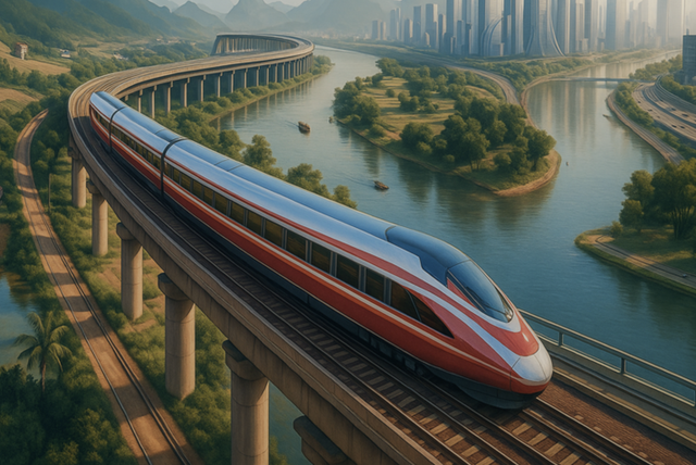 TP HCM ủng hộ điều chỉnh điểm đầu tuyến đường sắt tốc độ cao TP HCM – Cần Giờ về Bến Thành theo đề xuất của VinSpeed - Ảnh 1