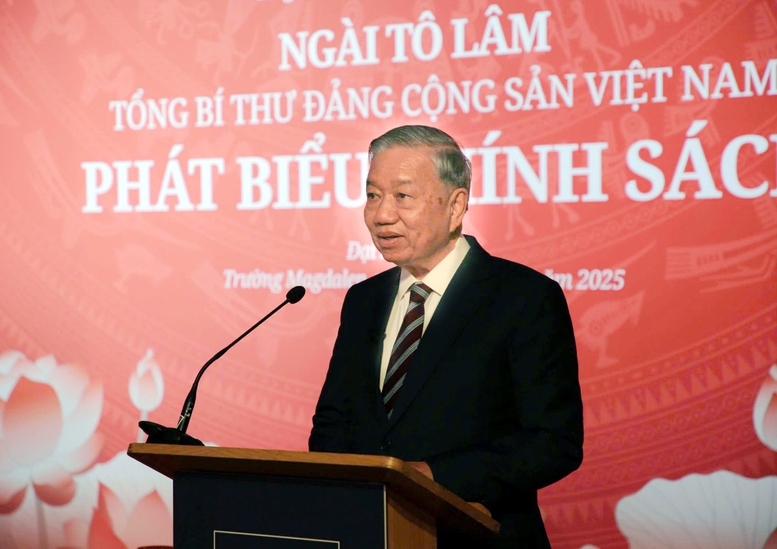 PHÁT BIỂU CỦA TỔNG BÍ THƯ TÔ LÂM TẠI ĐẠI HỌC OXFORD - Ảnh 1