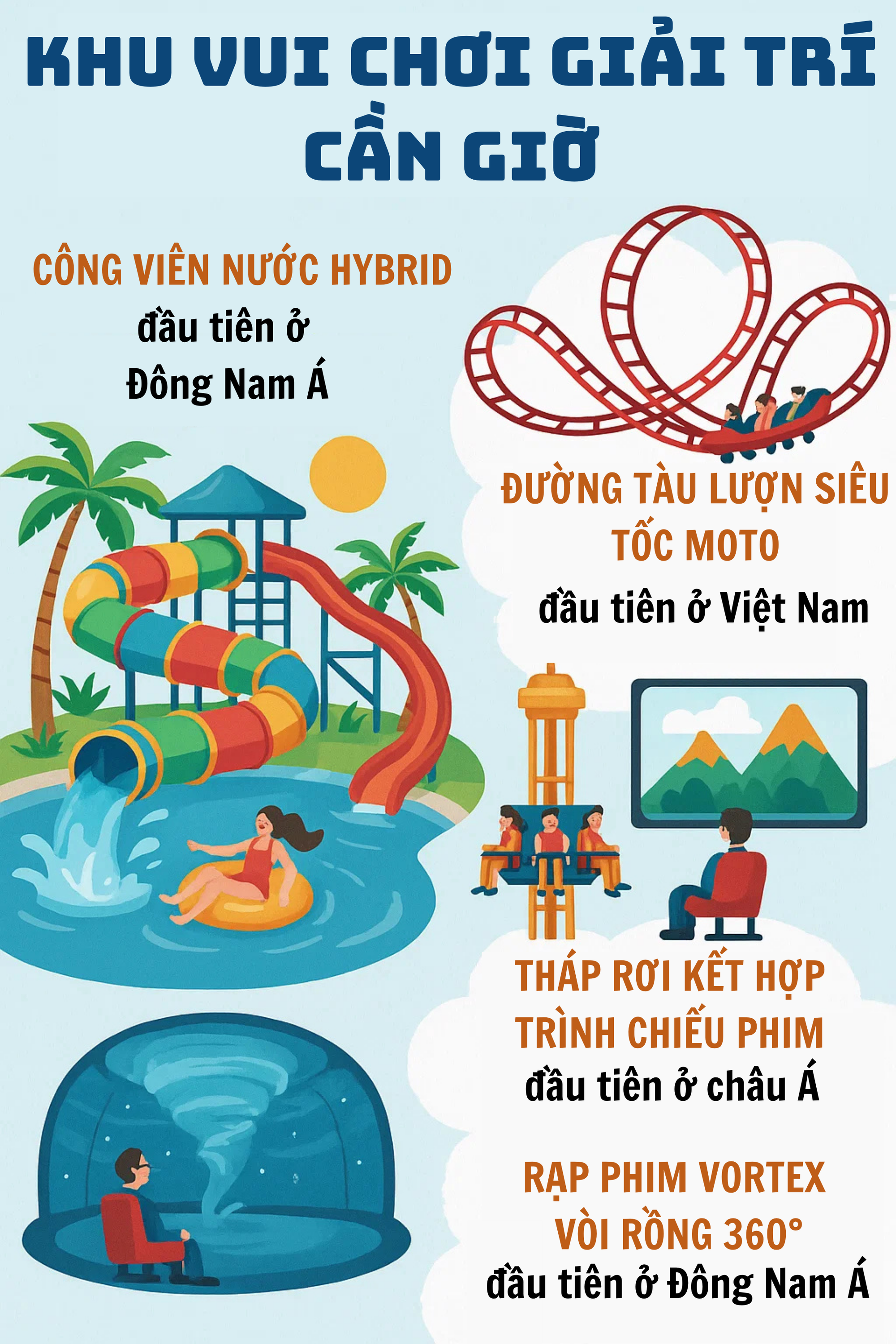 Sắp khởi công quần thể công trình 122ha hàng đầu thế giới của Vingroup, là "Disneyland" giữa biển khơi - Ảnh 1