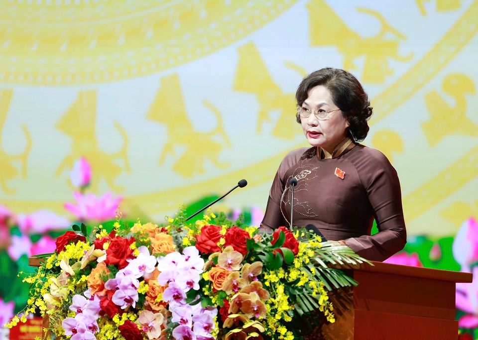 Thống đốc Nguyễn Thị Hồng: Khó khăn của thị trường bất động sản, trái phiếu doanh nghiệp, thiên tai, sự cố SCB đặt ra nhiều thách thức đối với điều hành chính sách tiền tệ - Ảnh 1