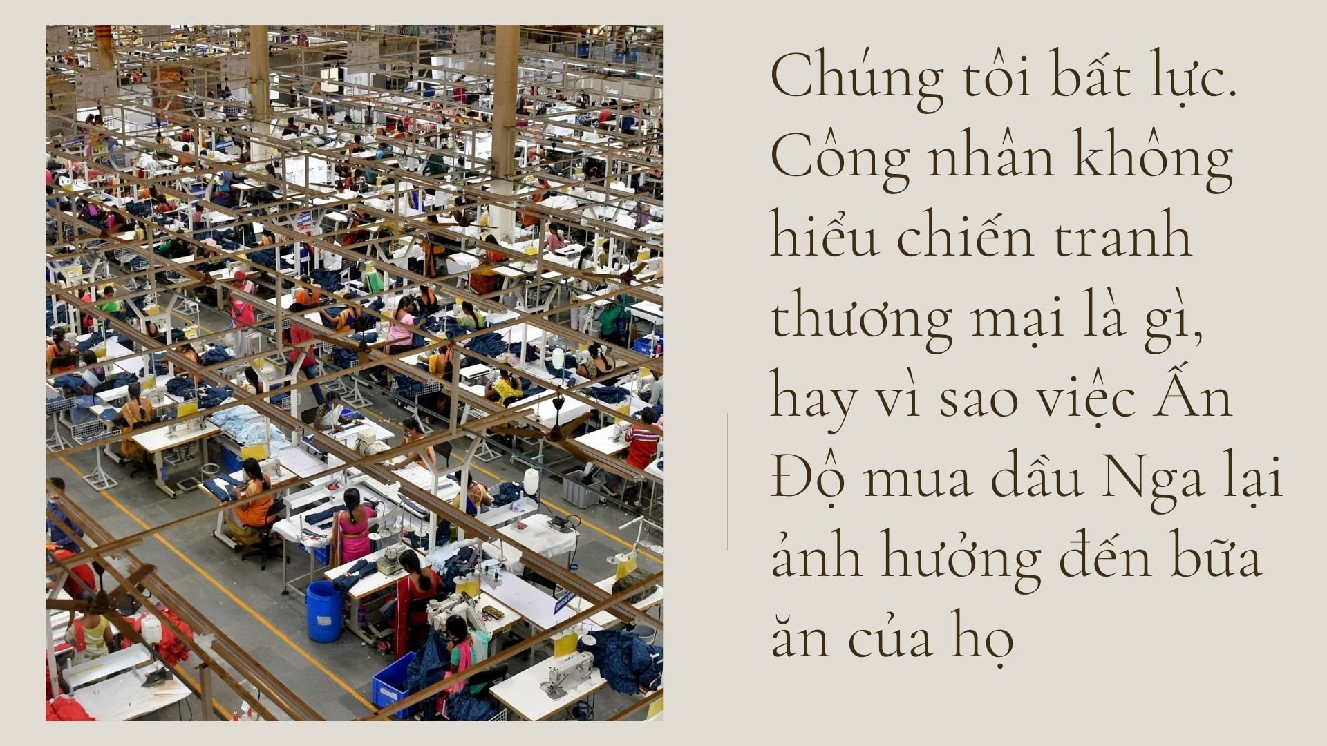 Hứng ‘đòn đau’ của Mỹ, ngành công nghiệp gần 40 tỷ USD của nền kinh tế top đầu BRICS lao đao, 3 triệu việc làm có nguy cơ biến mất, hàng tồn kho chất đống, bị 'ép' giá khó tin - Ảnh 6