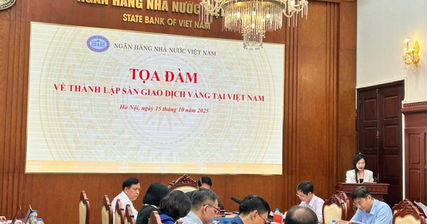 Chiều 15/10, Ngân hàng Nhà nước thông tin về lập sàn giao dịch vàng, từng bước huy động nguồn vàng trong dân