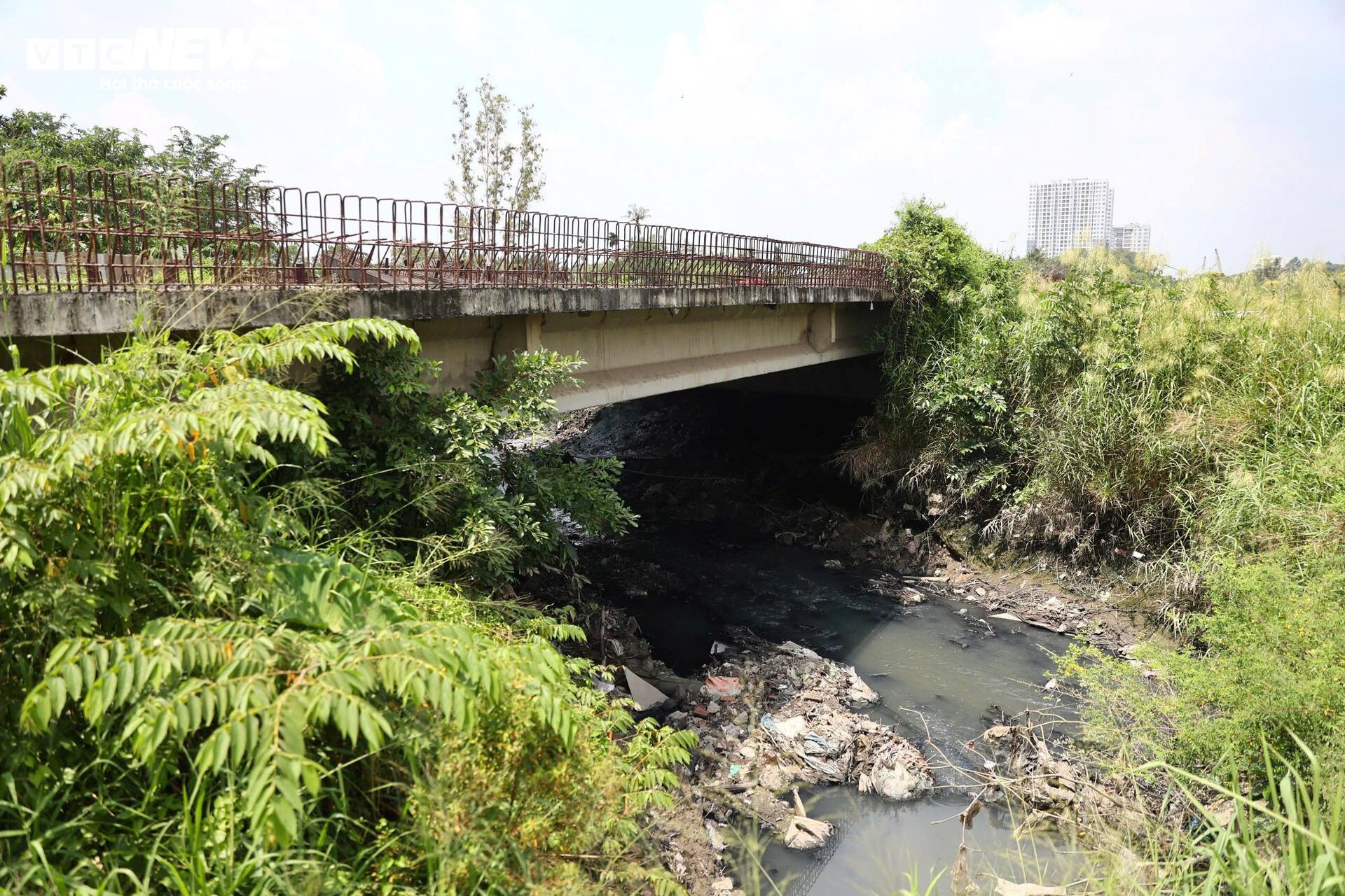 Cận cảnh gần 3 km Vành đai 2 TP.HCM trước ngày tái khởi công - Ảnh 4