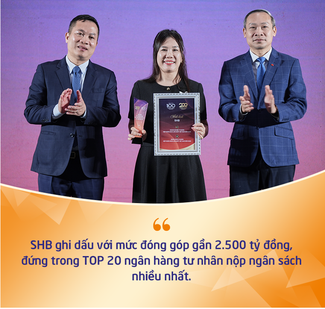 SHB nhiều năm trong TOP đóng góp ngân sách quốc gia, tích cực đồng hành hoạt động an sinh xã hội - Ảnh 2